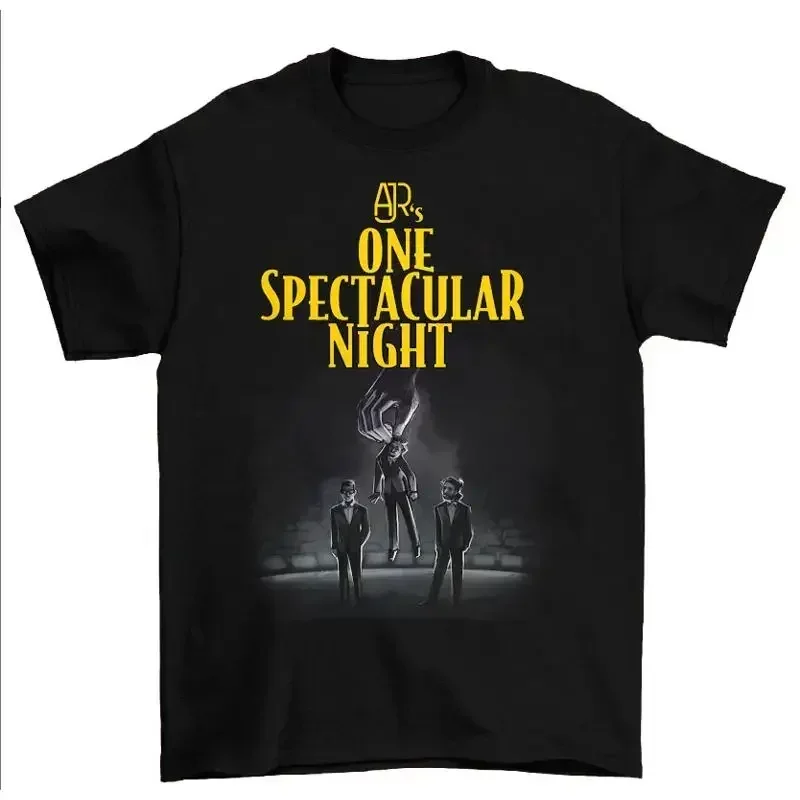 Ajr One Spectacular Night Music Concert Tour T Shirt Black Cotton Size S 5Xl