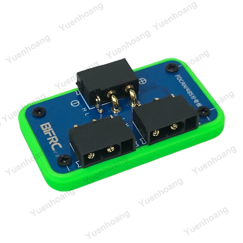 1PCS XT30(2+2) Power Distribution Board 50A Load Current 1-to-2 PDB Module with FDCAN/485 Protocol for Humanoid Robot/RC Model