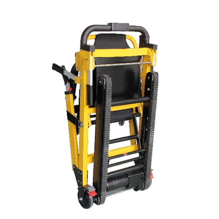 Patiënten gebruiken opvouwbare stabiele fabrieksspecifieke trapklimtrolley van aluminiumlegering om te overbrengen