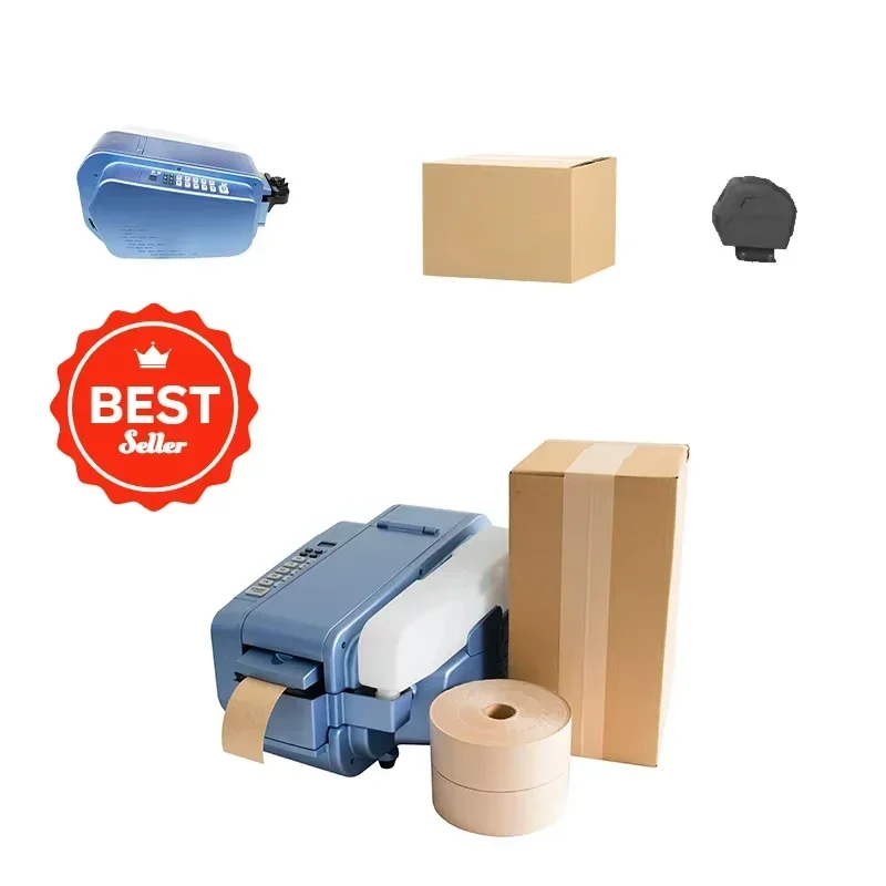 The Best Price for High-quality Products  Wet Water Activated Gum Tapes Machine Electric Gummed Tape Dispenser