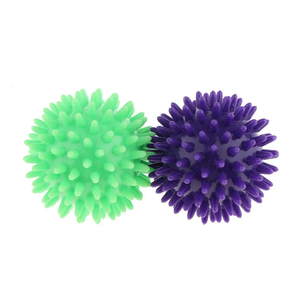 

Hand Massage Ball Body Spiky Point Acupuncture Soreness Pain Relief