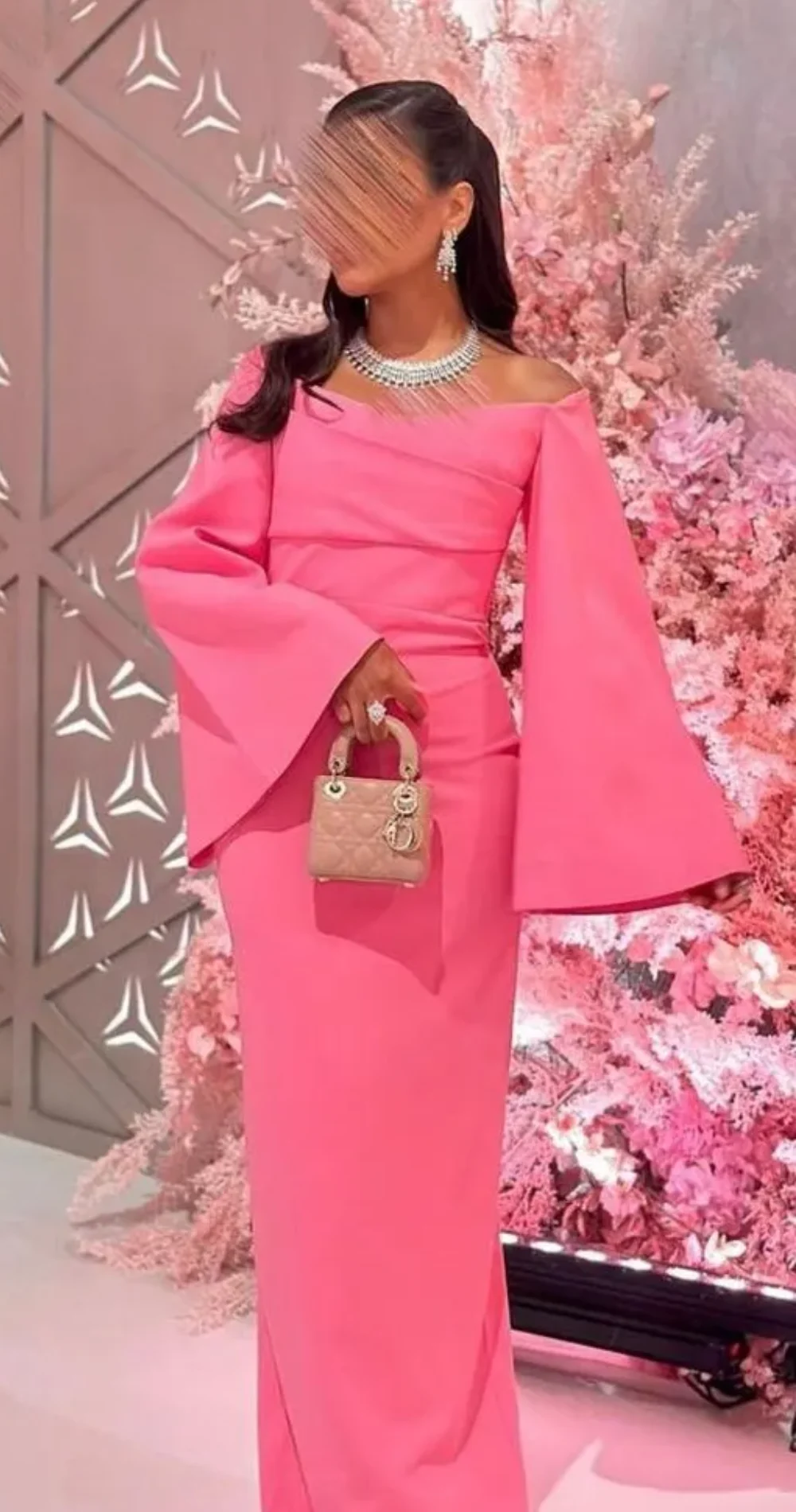Elegant Off-the-shoulder Sheath Evening Dresses Vertically Taffeta Anke length Prom Simple فساتين للحفلات الراقصة vestid