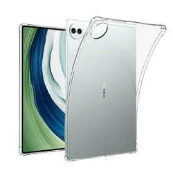 Für huawei matepad pro 13,2 13,2 tablet fall transparente weiche tpu stoß feste rückseitige abdeckung für mate pad pro zoll airbag shell