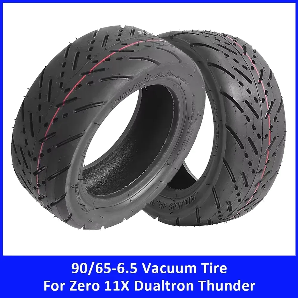 

11Inch 90/65-6.5 Tubeless Vacuum Tire for Zero 11X Dualtron Thunder Electric Scooter Accessories Durable Tyres Replacement Parts