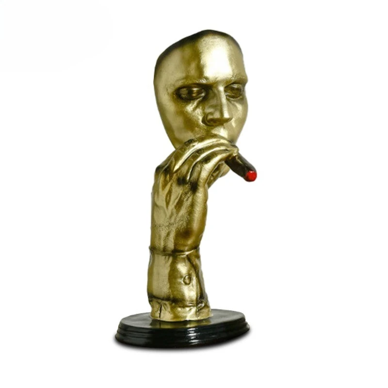 Creative Art Human Resin Crafts Retro Human Sculpture Wholesale Living Room Desk Home Decoration Gifts
