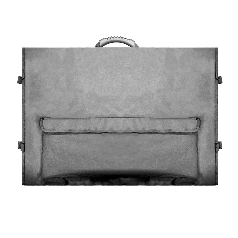 

Monitor Carrying Case Computer Monitor Bag with Pockets Adjustable Travel Carrying Case for 24-27In Desktop