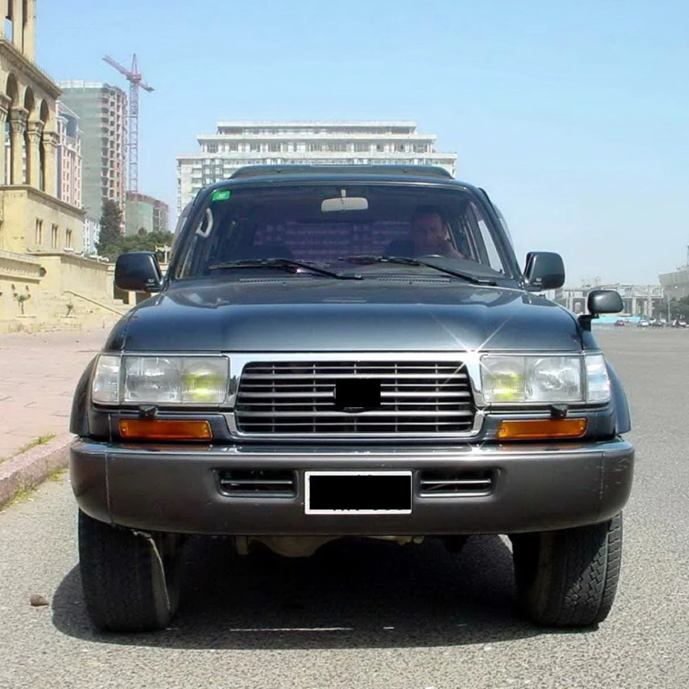 For Toyota Land Cruise 4500 LC80 FJ80 Headlamp Cover Transparent Headlight Lens Plexiglass Replace Original Lampshade view 6
