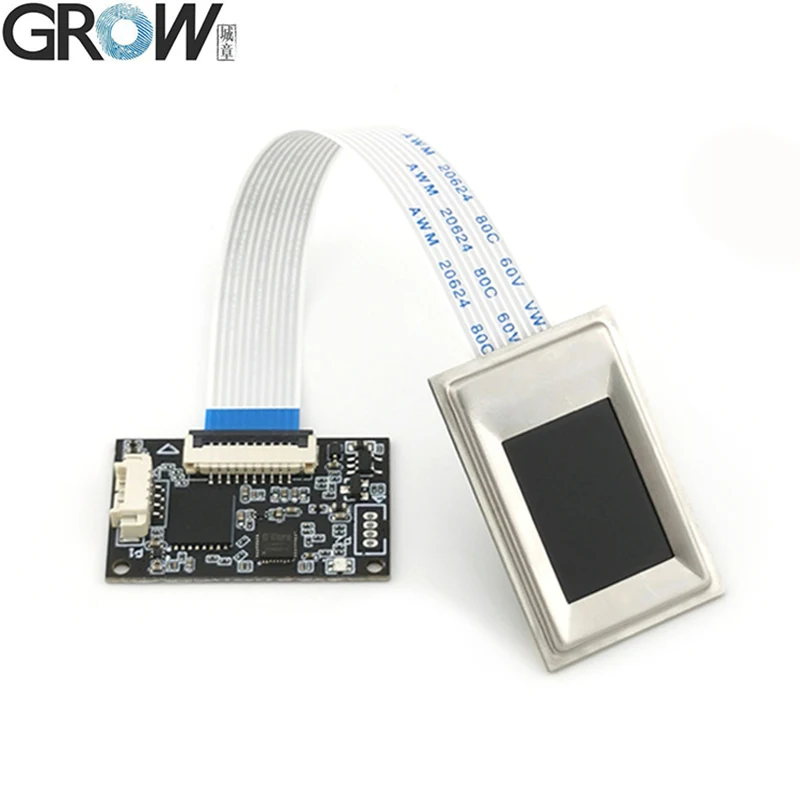 GROW R311 256*360 pixel Big Touch Area Sensor Capacitive Fingerprint Module Scanner For Access Control Support Arduino Android