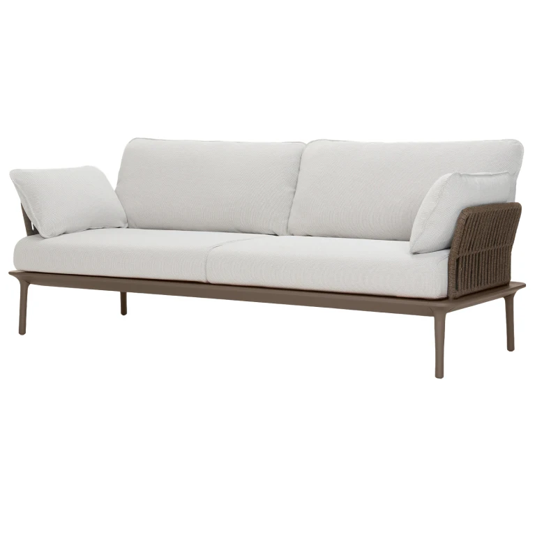 #Outdoor Sofa Courtyard Sunscreen Waterproof Leisure Sofa Nordic Homestay Garden Villa Terrace