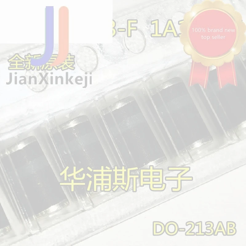 30pcs 100% orginal new Rectifier diode DL4007 1A1000V DL4007-13-F package DO-213 black and white ring cylinder in stock
