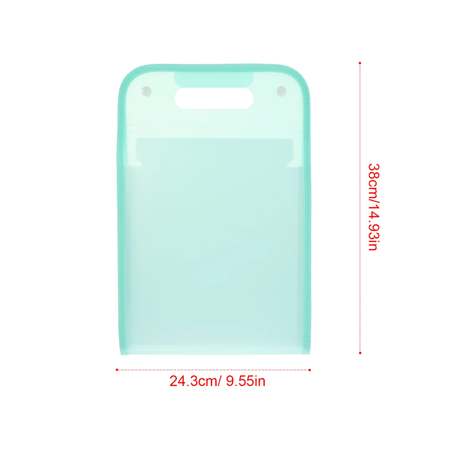 A4 Large Capacity Multi Pocket Folder Expandable File Organizer Portable Document Storage Bag For Papers Receipts Cards Vouchers