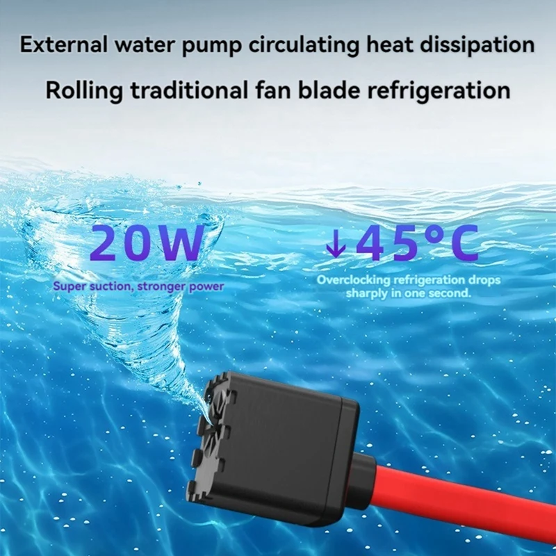 Phone Cooler Water-Cooled Semiconductor Radiator Portable Cooling Radiator Cooler Pad Cooling For Tablet Smartphone