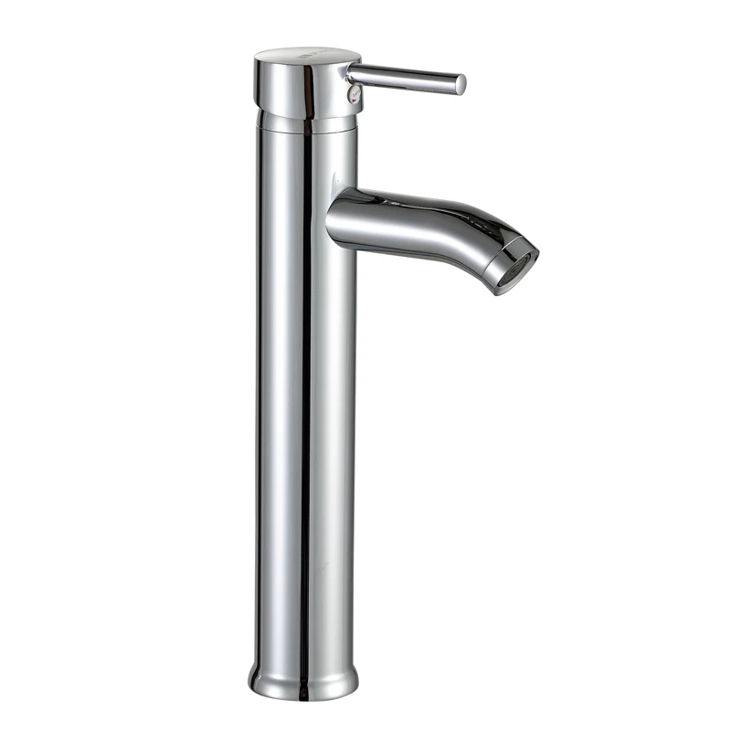 

Single hole basin faucet, single hole hot and cold faucet, glass basin with raised faucet, ceramic basin dragon