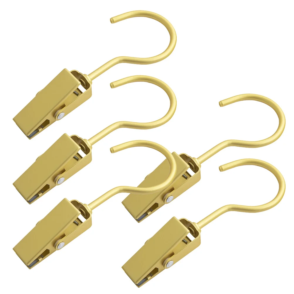 5 قطعة خطاف مشبك متعدد الأغراض مقاطع شماعات الغسيل ل منشفة قبعة جورب تجفيف معلقة المنزل المطبخ الحمام خزانة السفر الأحذية #2