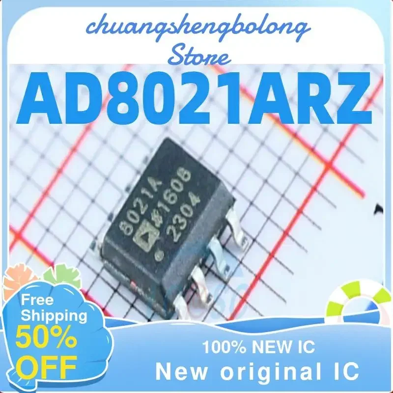 5PCs ad8021ar ad8021arz ad8021 SOIC-8 new original IC