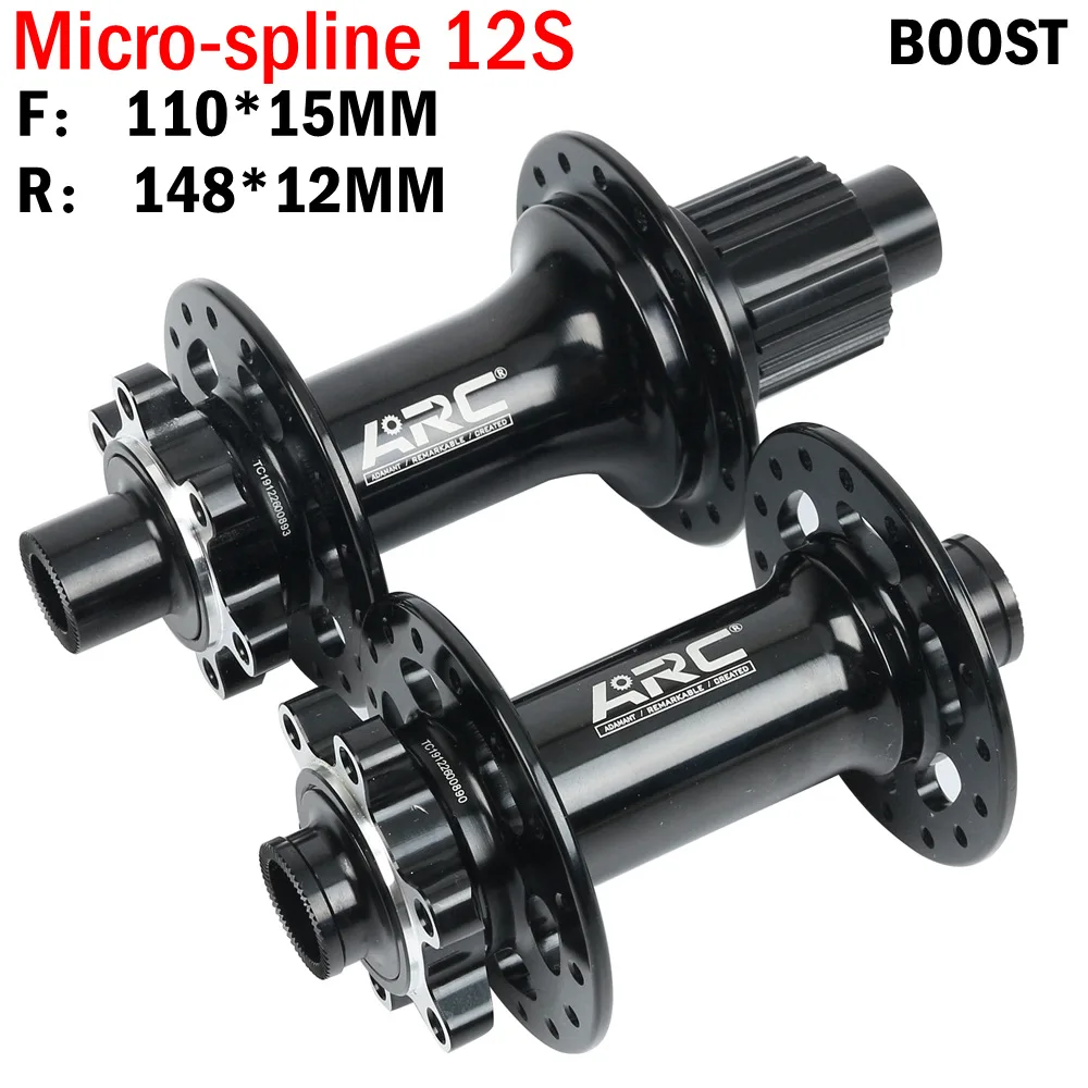 ARC MT009 BOOST Mountain Bike Hubs 28 32H 6 claw 144 rattles 4 Perrin NBK bearing Thru axle disc brake hubs Bike Accessories