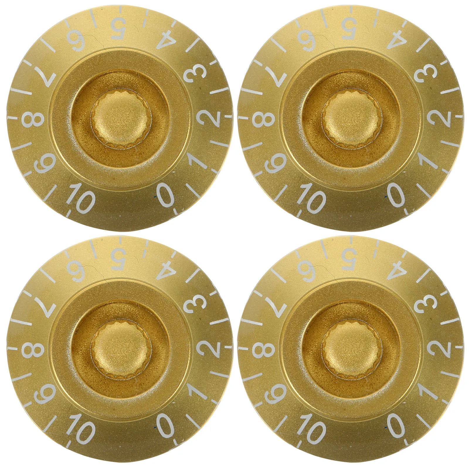 

4Pcs Guitar Volume Knob High Grade Acrylic Transparent Replacement Caps for Electric Guitar Bass Tone Control Volume Knobs