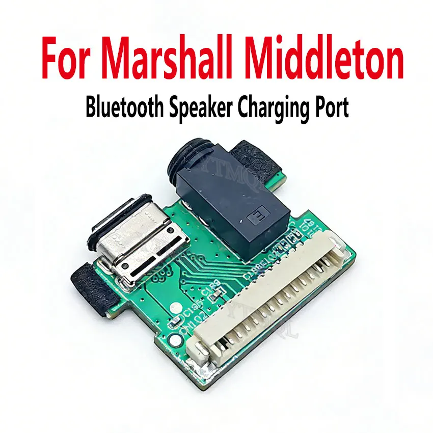 1 pièce NEUVE – Ensemble de remplacement PCB avec port de charge USB-C et connecteur audio pour enceinte Bluetooth Marshall Middleton – Pièces de réparation