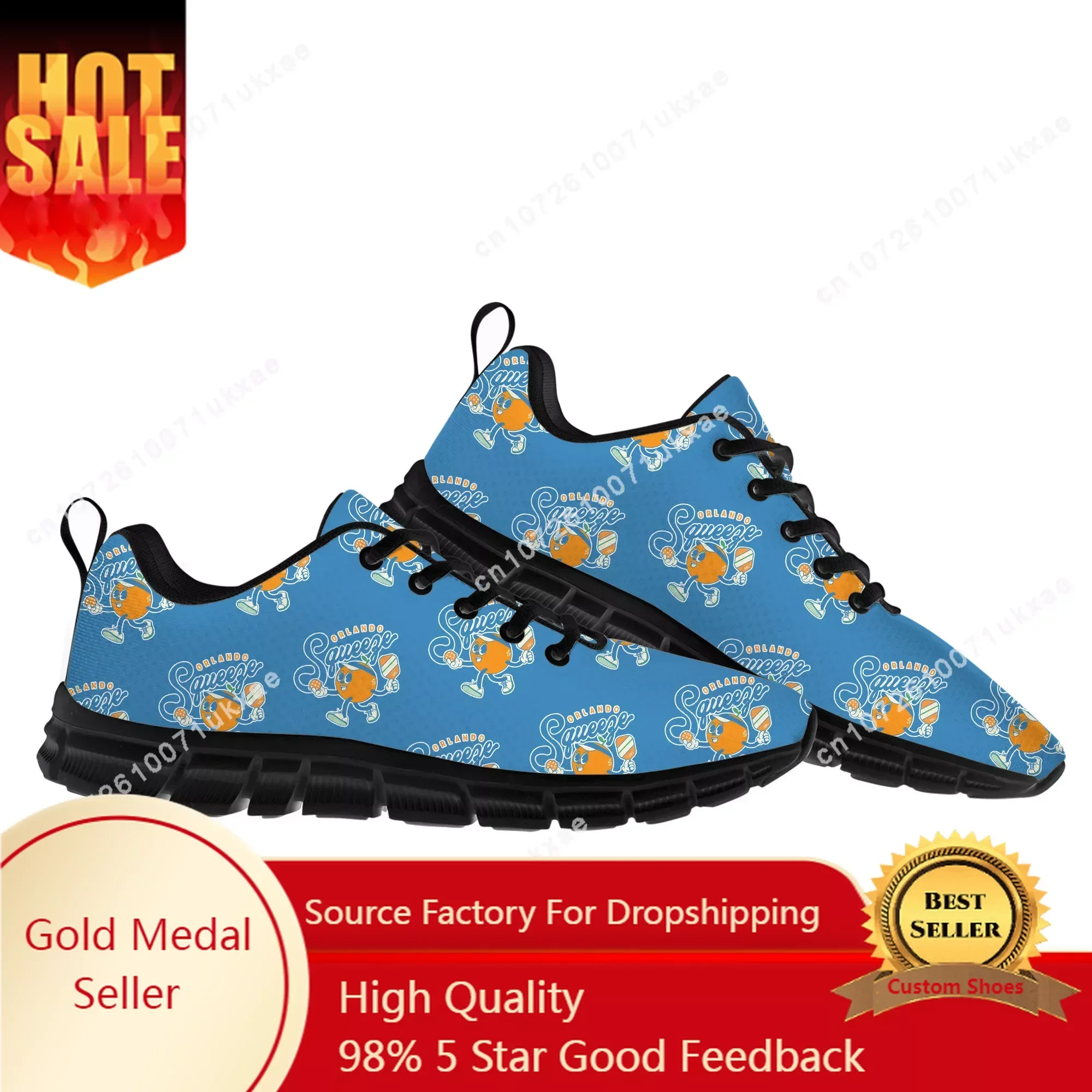 

ORLANDO SQUEEZE pickleball Sports Shoes Mens Womens Teenager Kids Children Sneakers High Quality Parent Child Sneaker Customize