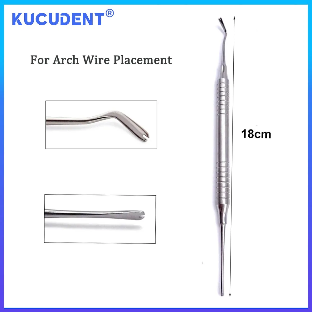 

KUCUDENT, 1 шт., инструмент для размещения стоматологической дуги, ортодонтия, размещение дуговой проволоки, лигационного кольца, стоматологическое оборудование