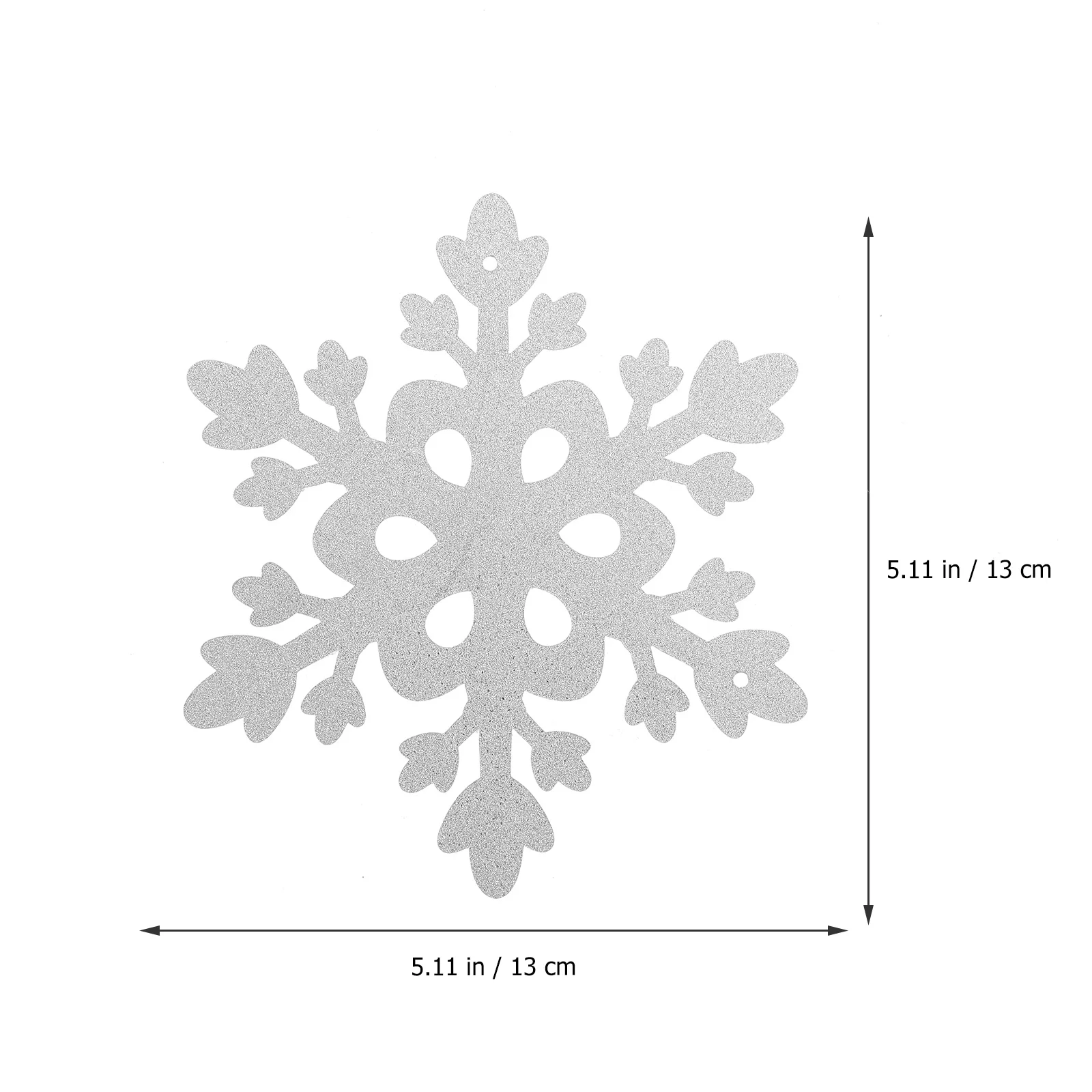 

1Set Snowflake Banner Great Holiday Party Decorative Backdrop for Windows Walls Front Porch Photo Background Xmas