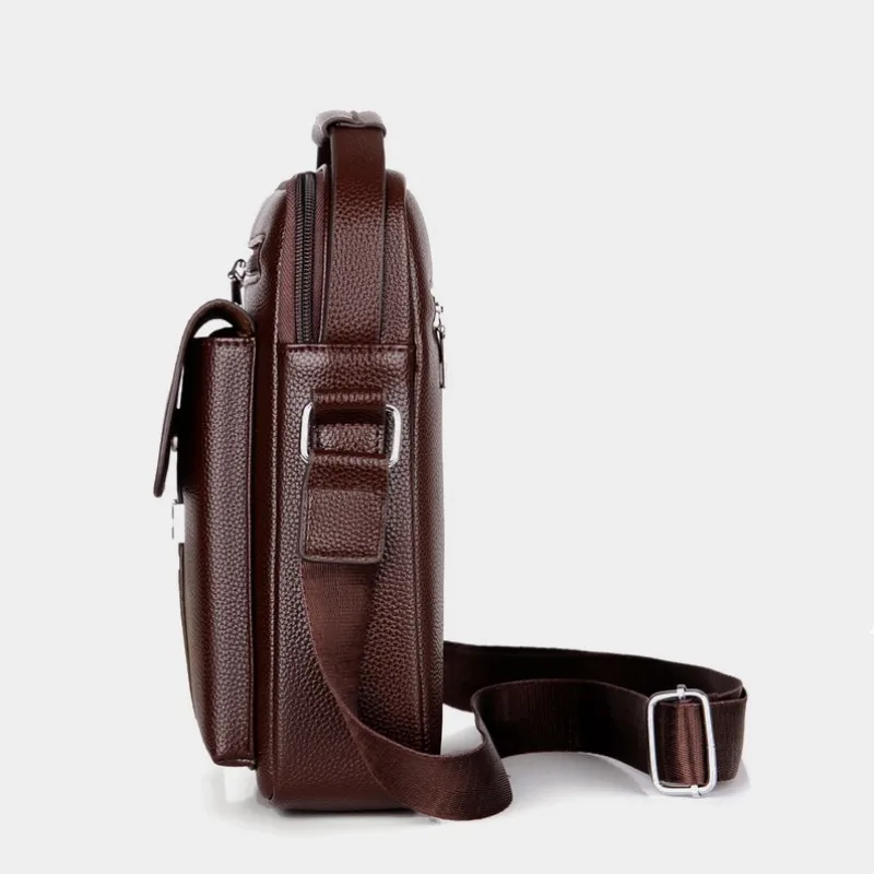 Men\'s Crossbody Shoulder Bags Waterproof Messenger Bag Vintage Men Handbag Pu Leather Business Bag Tote Bag fanny pack 2023 New