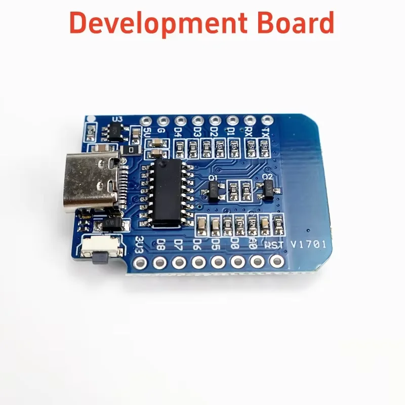 โมดูล WeMos D1 Mini TYPE-C USB ESP8266 ESP-12F CH340G V2 บอร์ดพัฒนา WiFi D1 Mini 3.3V พร้อมขาสำหรับ Arduino