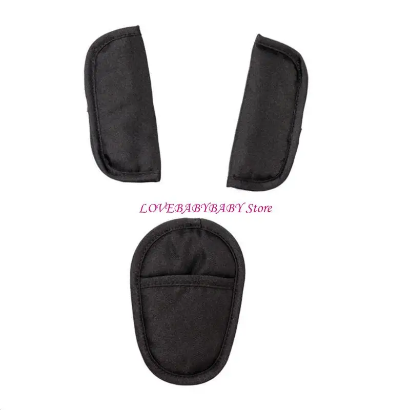 Copertina per spalle per passeggino set morbido e comodo pad essenziale per viaggiare 4xbc