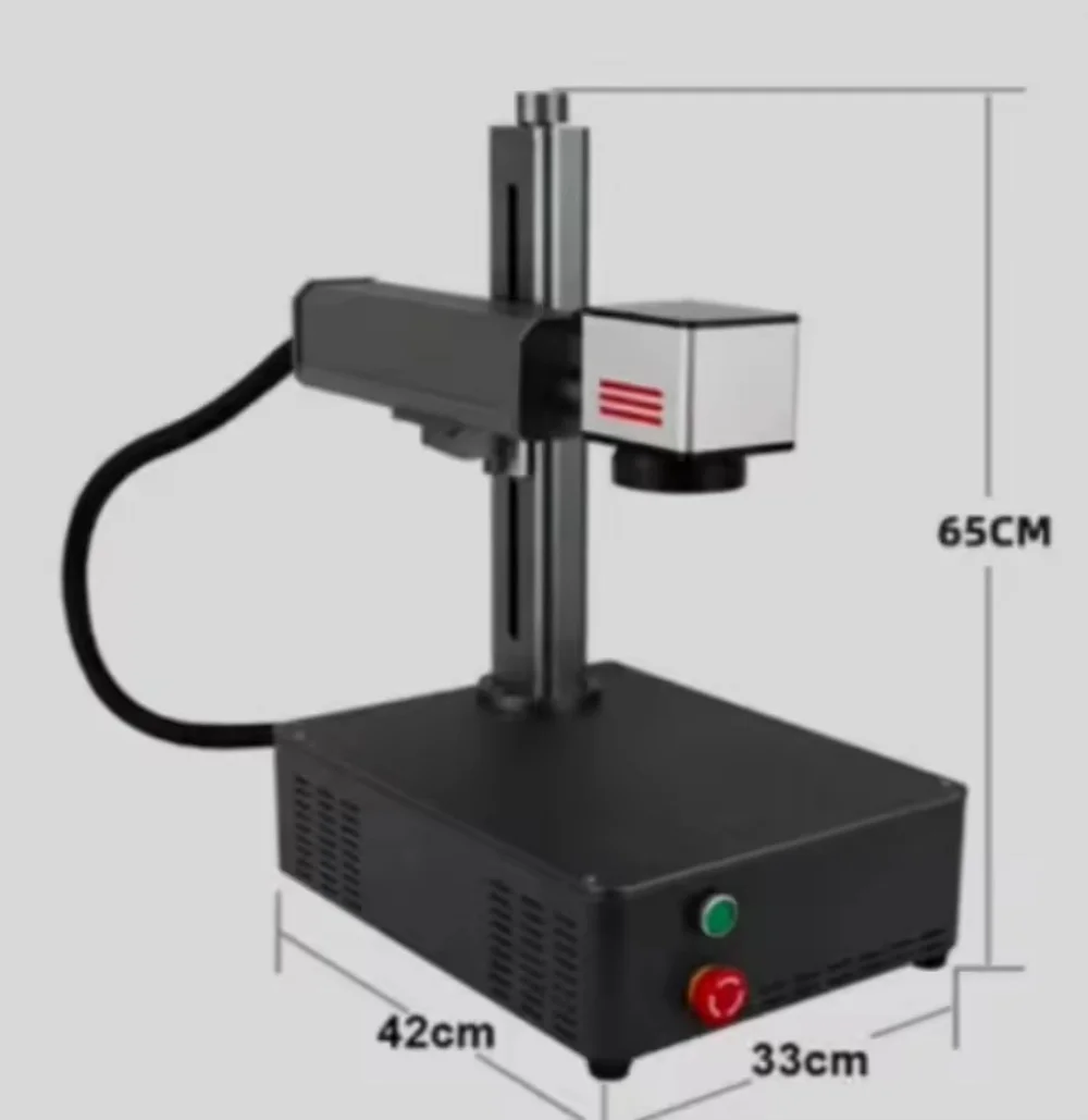 

20w fiber las-er metal engraving machine