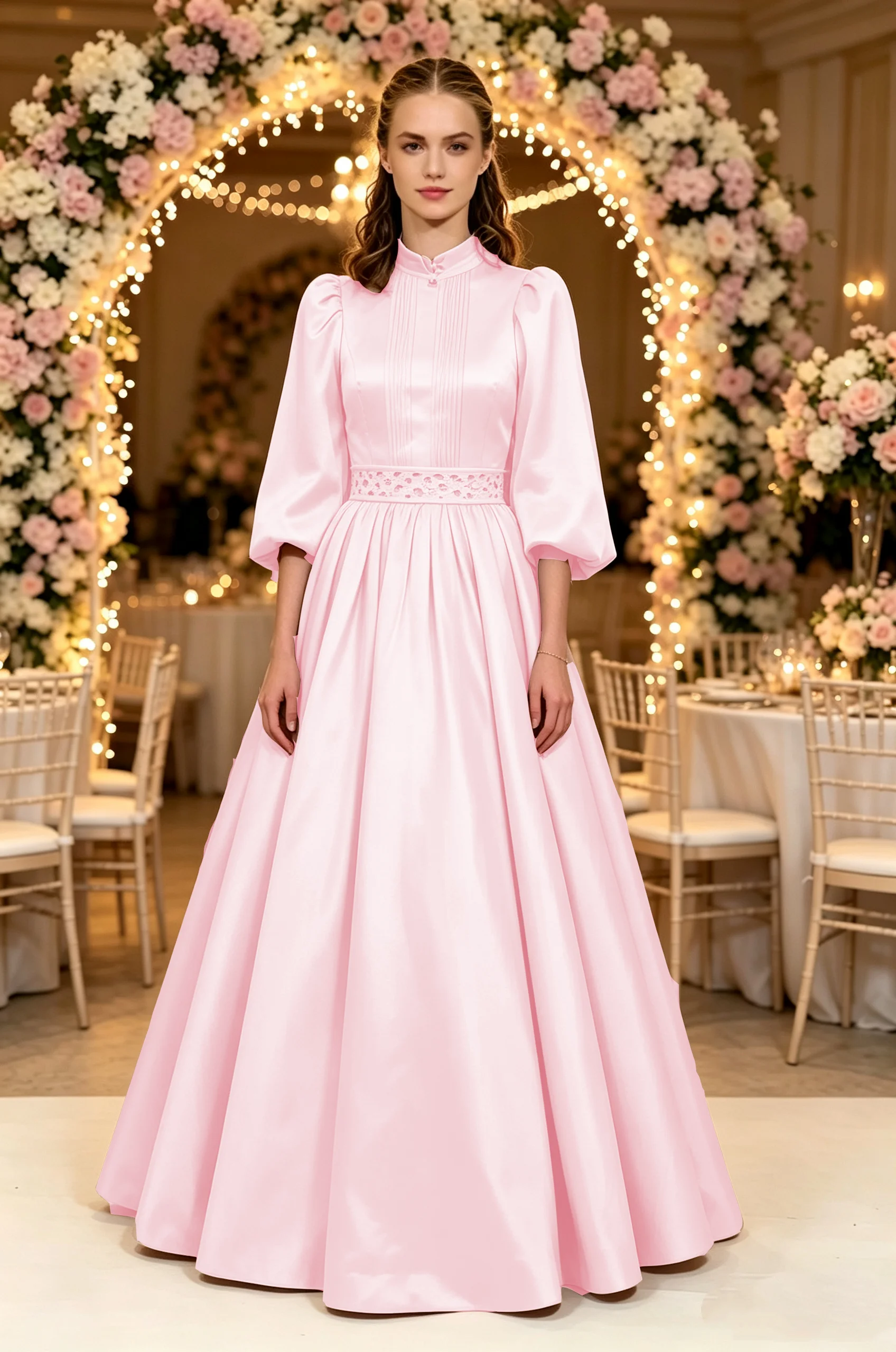 Vestidos de Quinceañera Personalizados de Lujo en Rosa Princesa con Decoración de Ladrillos para Fiestas Juveniles, Primera Comunión y Cumpleaños