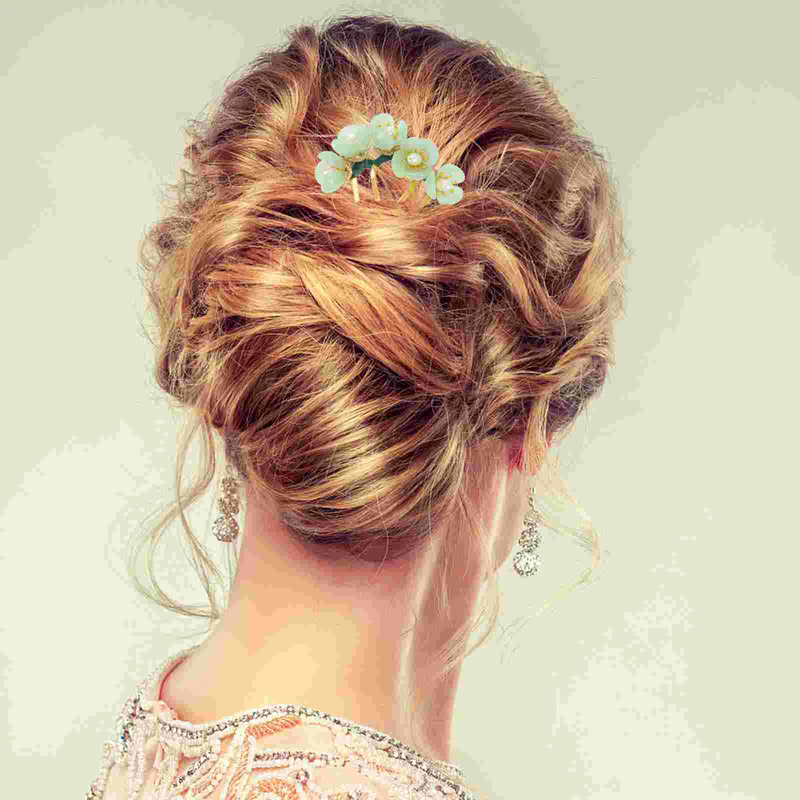 

Hairpin Accessories Chopstick Chinese Traditional Flower Sticks Ancient Design Classic Barrettes