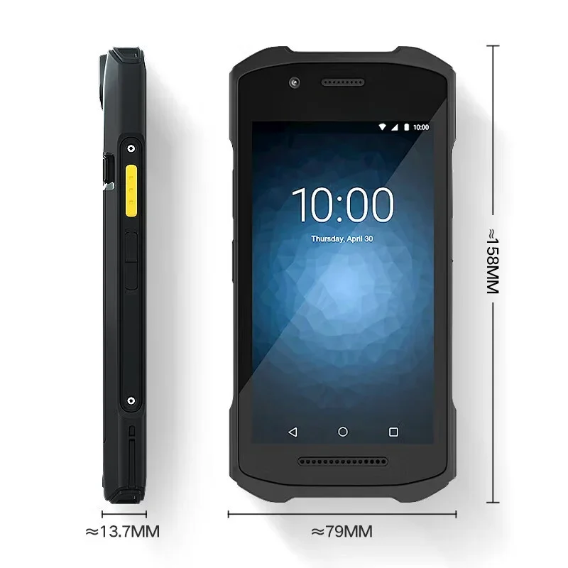 

TC21 TC26 Chic Handheld Computer Tablet Pc Black Label Printing Scanner