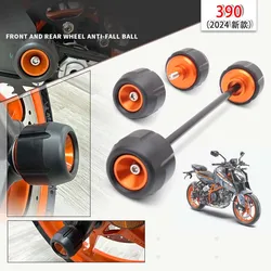 2024 Motorcycle Front & Rear Wheel Fork Axle Sliders Cap Crash Protector Fit For duke390 DUKE390 DUKE250 2024 2025 DUKE 390 250