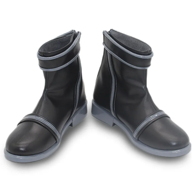 Tamsy Caines Cosplay Shoes PU Leather Shoes Halloween Carnival Boots GACHI AKUTA  Cosplay Props Anime Accessories Custom Made