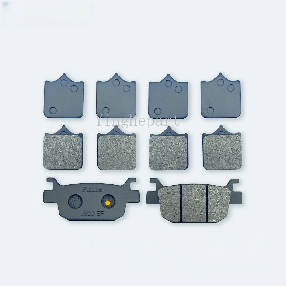 Motorcycle Front Rear Brake Pads For Benelli TRK 502 Benelli Brembo Caliper