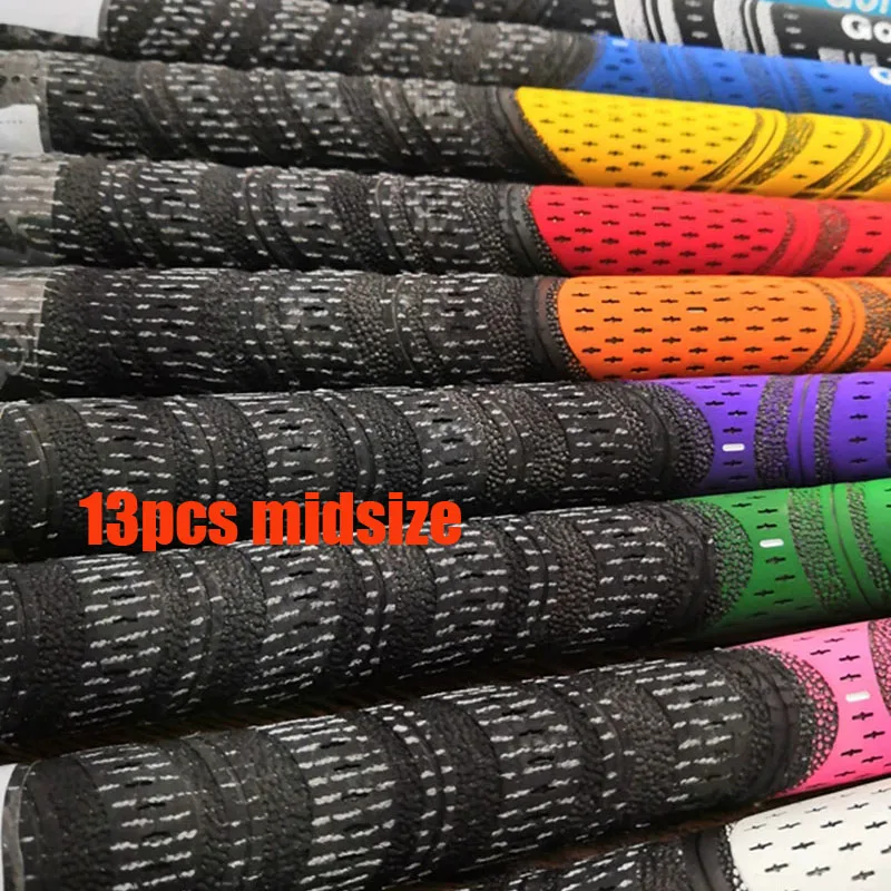 

MCC 13pcs/lot Midsize Golf irons grip Multicompound Golf club Grips Carbon Yarn Wholesale