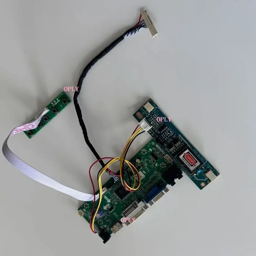 

Работа для 30-контактного 18,5 дюйма LM190WH1-TLA1 LM156WH1-TLE1 HSD156MGW1-A00 1366*768 2 лампы Плата контроллера экрана LVDS DVI VGA Сигнал