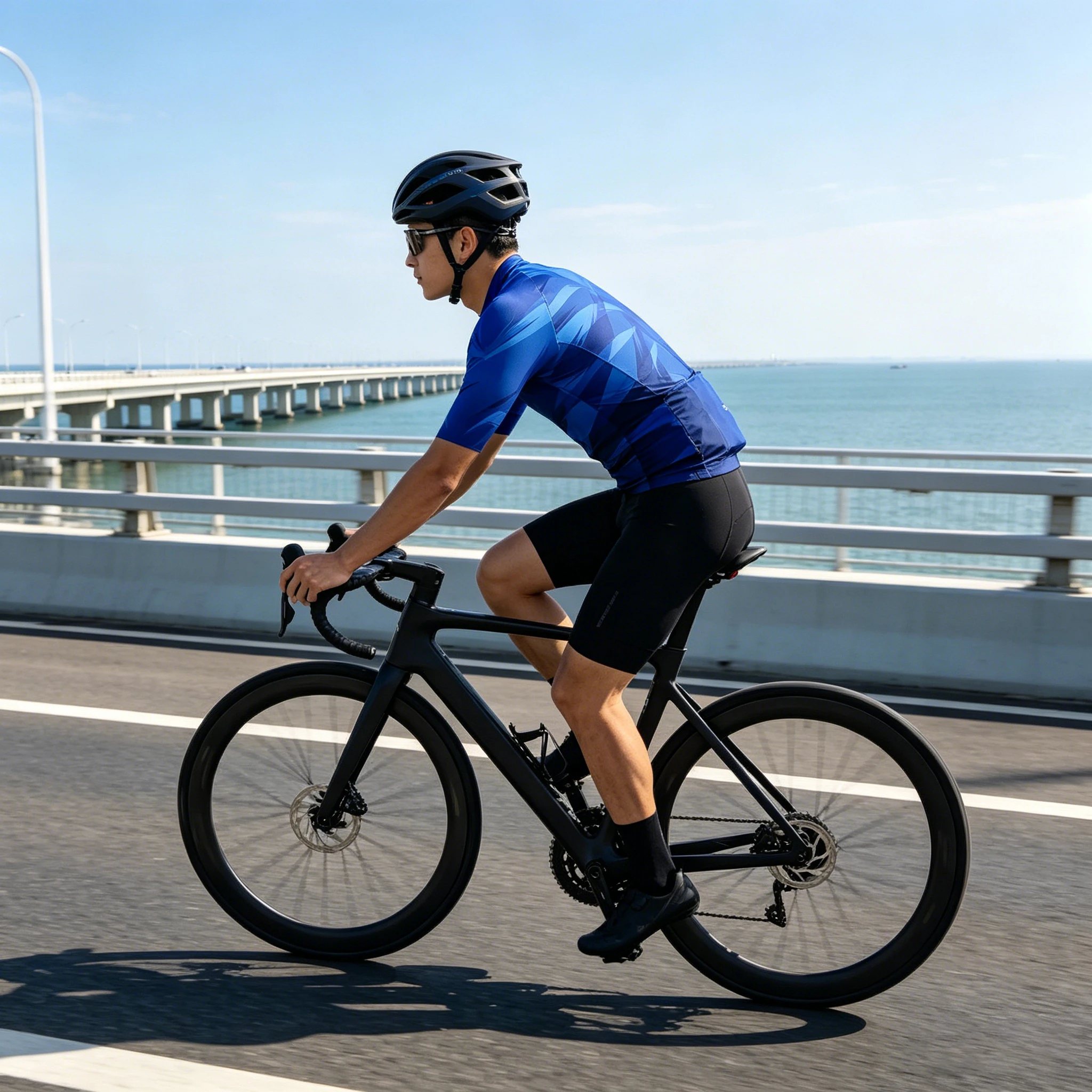 Cycling Jersey Men Short Sleeve Breathable Quick Dry Bike Shirts Maillot Bicycle Road Mountain Riding Moisture Wicking UV