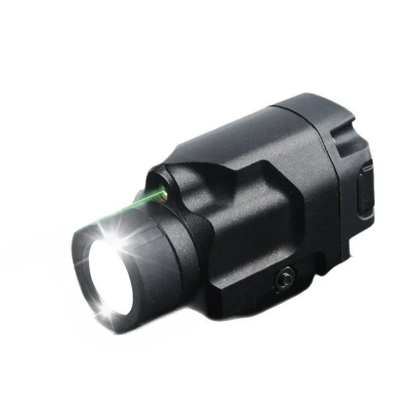 Streamlined Firm Metal Strobe Torch, Tunable Intensity Light Fits Universal 20MM Rail