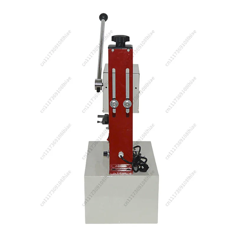 KFJ-1035 Oral Liquid Lock Cover Seal Machine Manual Oral Liquid Prick Machine Perfume Oral Liquid Solution Capping Machine 220V