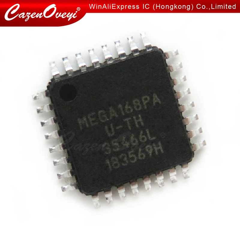 10pcs/lot ATMEGA168PA-AU MEGA168PA-AU ATMEGA168-20AU ATMEGA168PA-AU ATMEGA168V-10AU ATMEGA168 MEGA168PA TQFP-32 In Stock