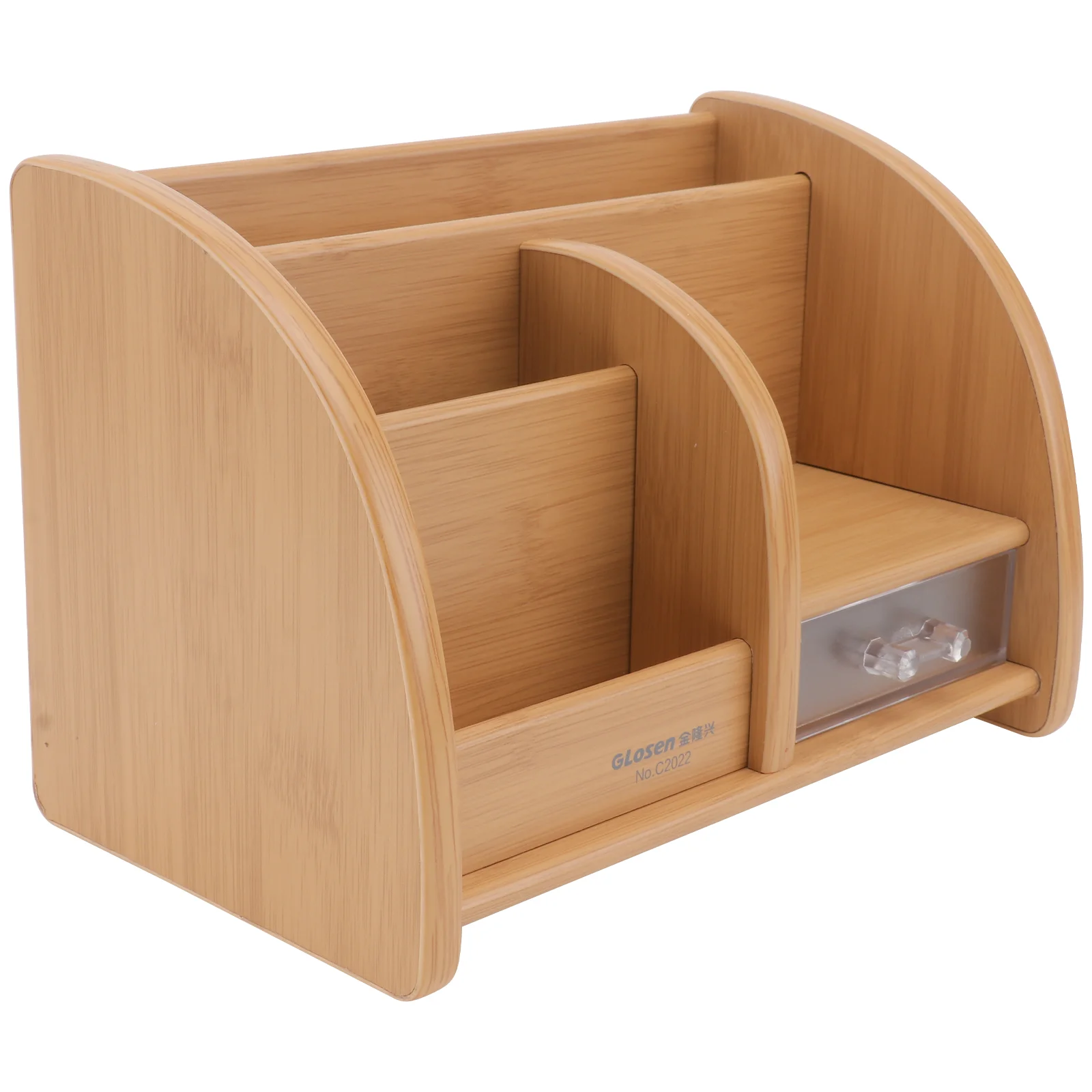 

Creative Wooden Pen Holder Stationery Storage Holders Organizer Pencil Desktop Ornament