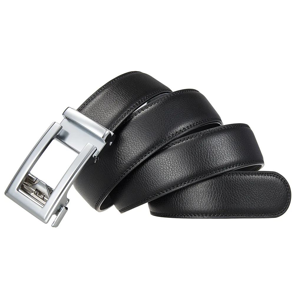 Business Gürtel für Männer Echtes Leder Automatische Männer Gürtel Luxus Hüftgurt Designer Gürtel Männlich Hohe Qualität Fashion Formal – Detail 15