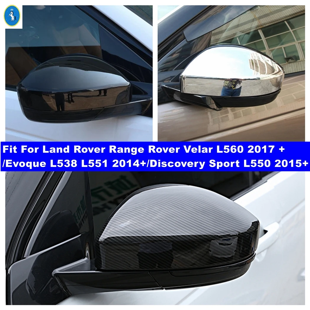 

Rearview Mirror Cap Cover For Land Rover Range Rover Velar L560 2017 + Evoque L538 L551 2014-2023 Discovery Sport L550 2015-2022