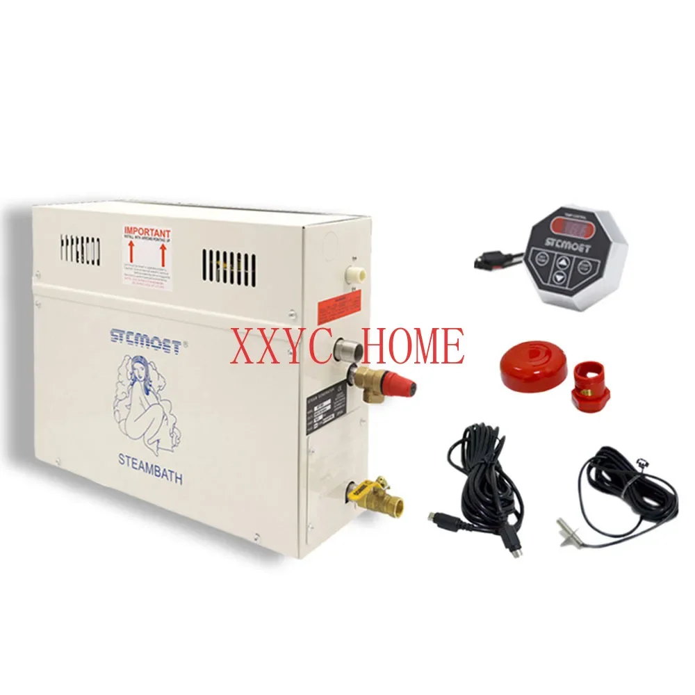 

Steam Generator 220V/380V Home Steam Maker Machine Sauna Bath SPA Steam Shower 9KW Digital Controller Mist Making Machine ST-90