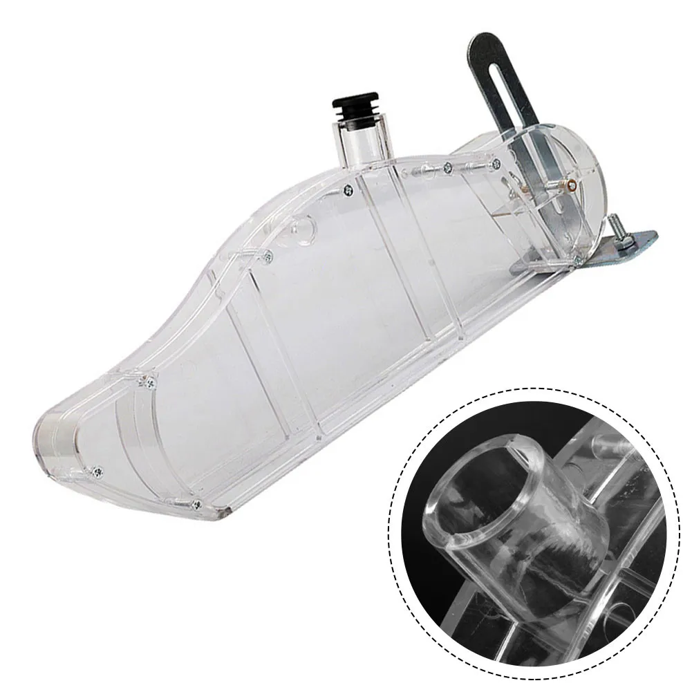 

Dust-Free Environment 230*85mm Table Saw Protective Cover Acrylic Blade Guard For Saw Power Tool Set Woodworking Tool