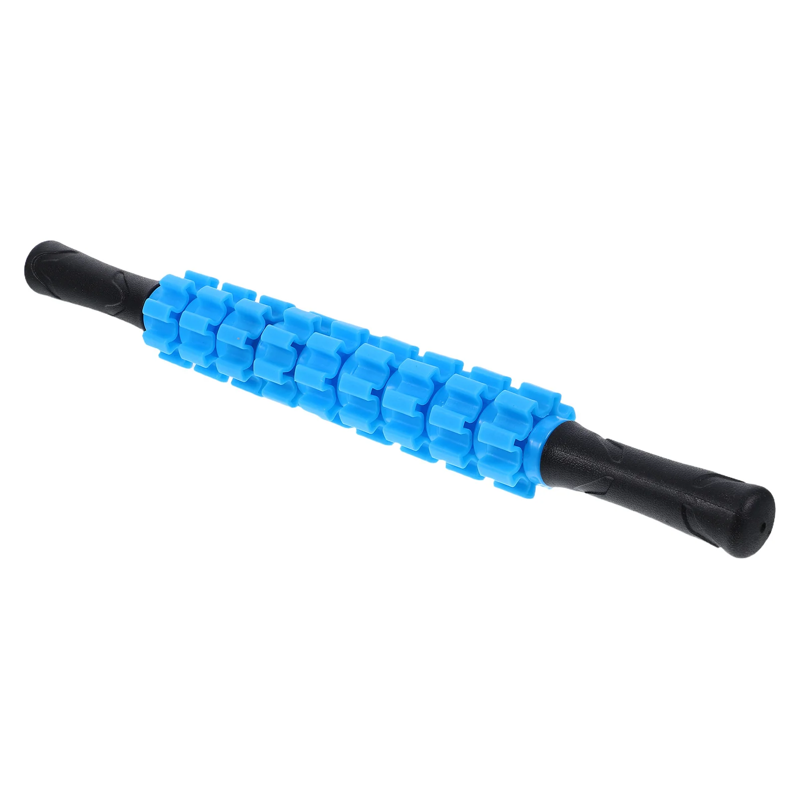

Fascia Roller Massage Stick with Gear Wheels for Deep Tissue Release Relaxation Therapy Leg Arm Back Neck Muscle Relief Workout