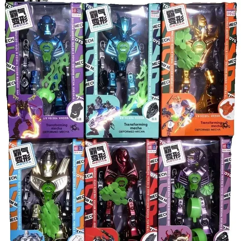This Year, The New Deformed Mecha Toy Joints Can Be Disassembled and Assembled, and Toy Ornaments Sell Well As Children's Gifts.