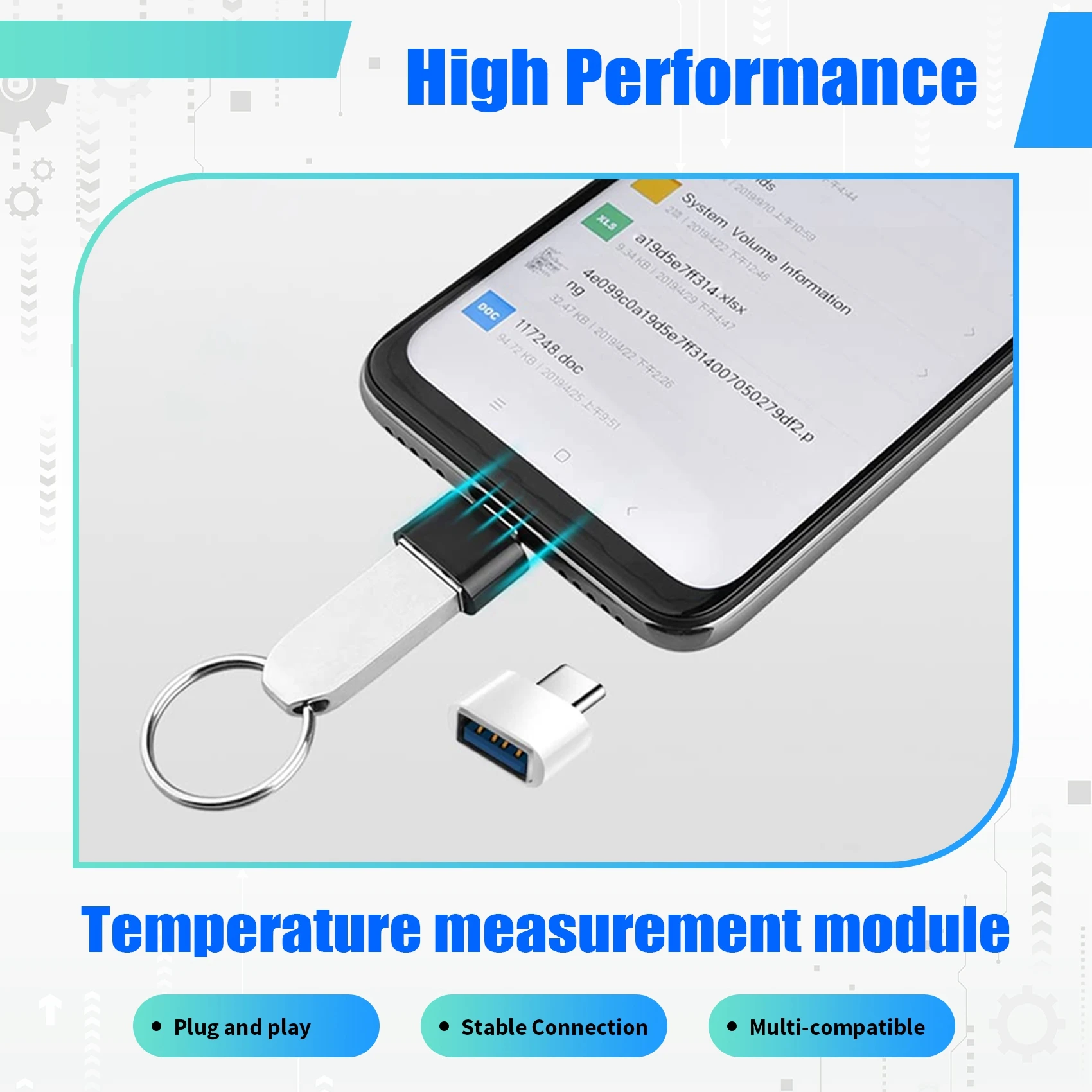 A31T 4 Pack USB C to USB Adapter USB 3.0 OTG Type C Female to USB Male for Pro for Galaxy S22 S21 S20