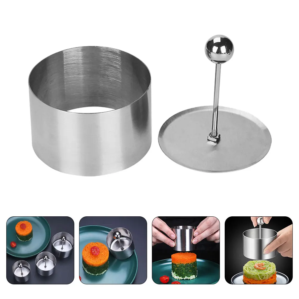 

Tiramisu Round Onigiri Maker Small Medium Onigiri Mold Large Food Grade Stainless Steel Baking Pan Kitchen Tool